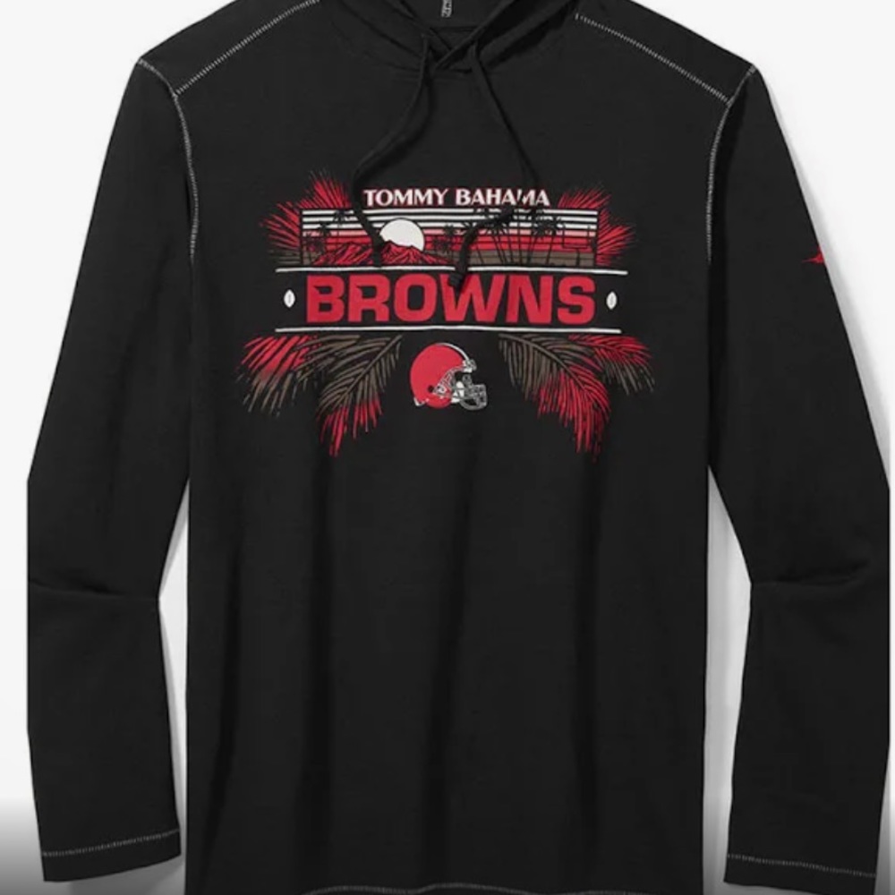 Tommy Bahama Cleveland Browns NFL hoodie NWT - Picture 6 of 8
